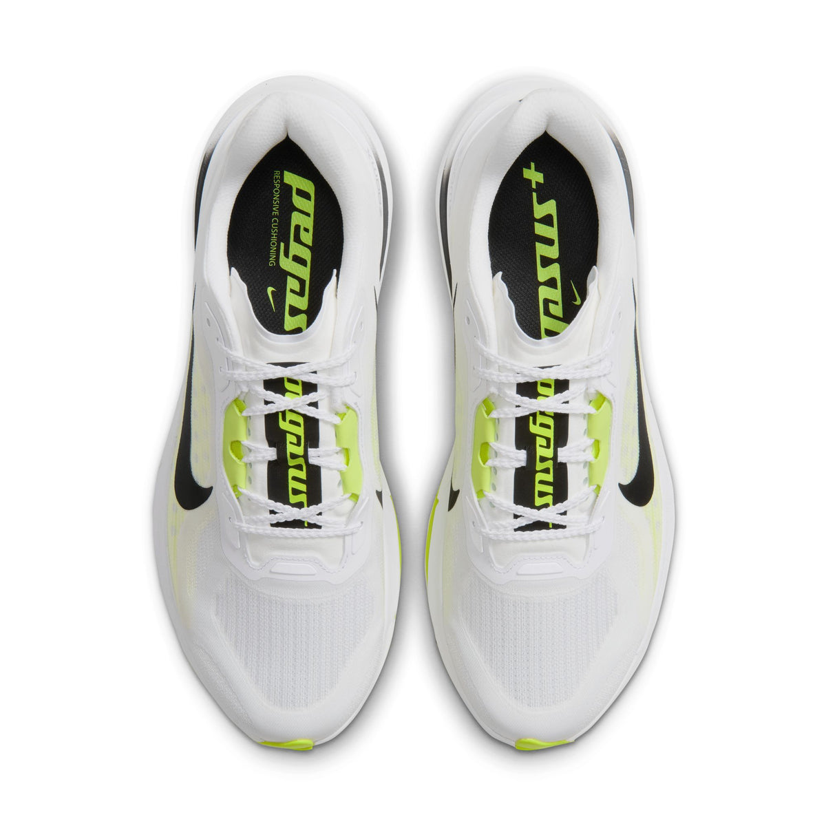 Nike Pegasus Plus 2 | White / Black / Lemon Venom | Mens