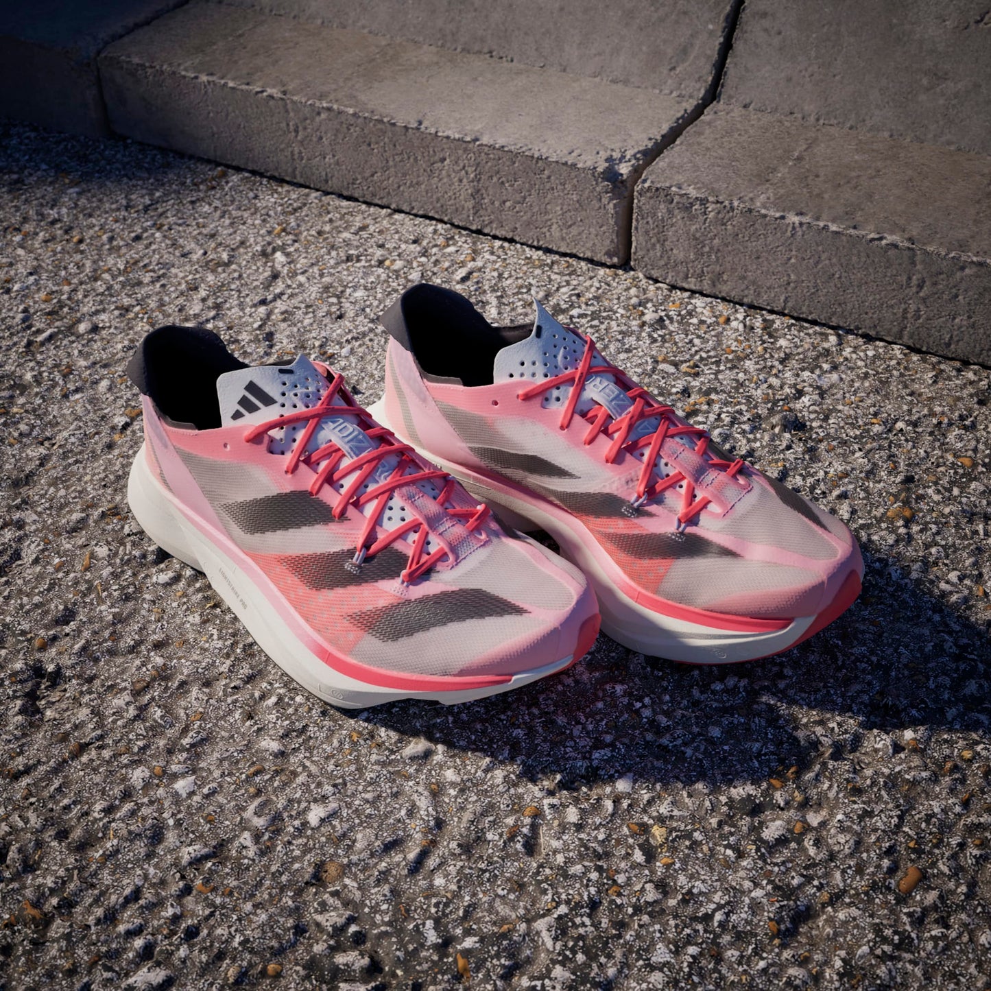 Adidas Adizero Adios Pro 3 | Pink Spark / Aurora Met. / Sandy Pink | Womens