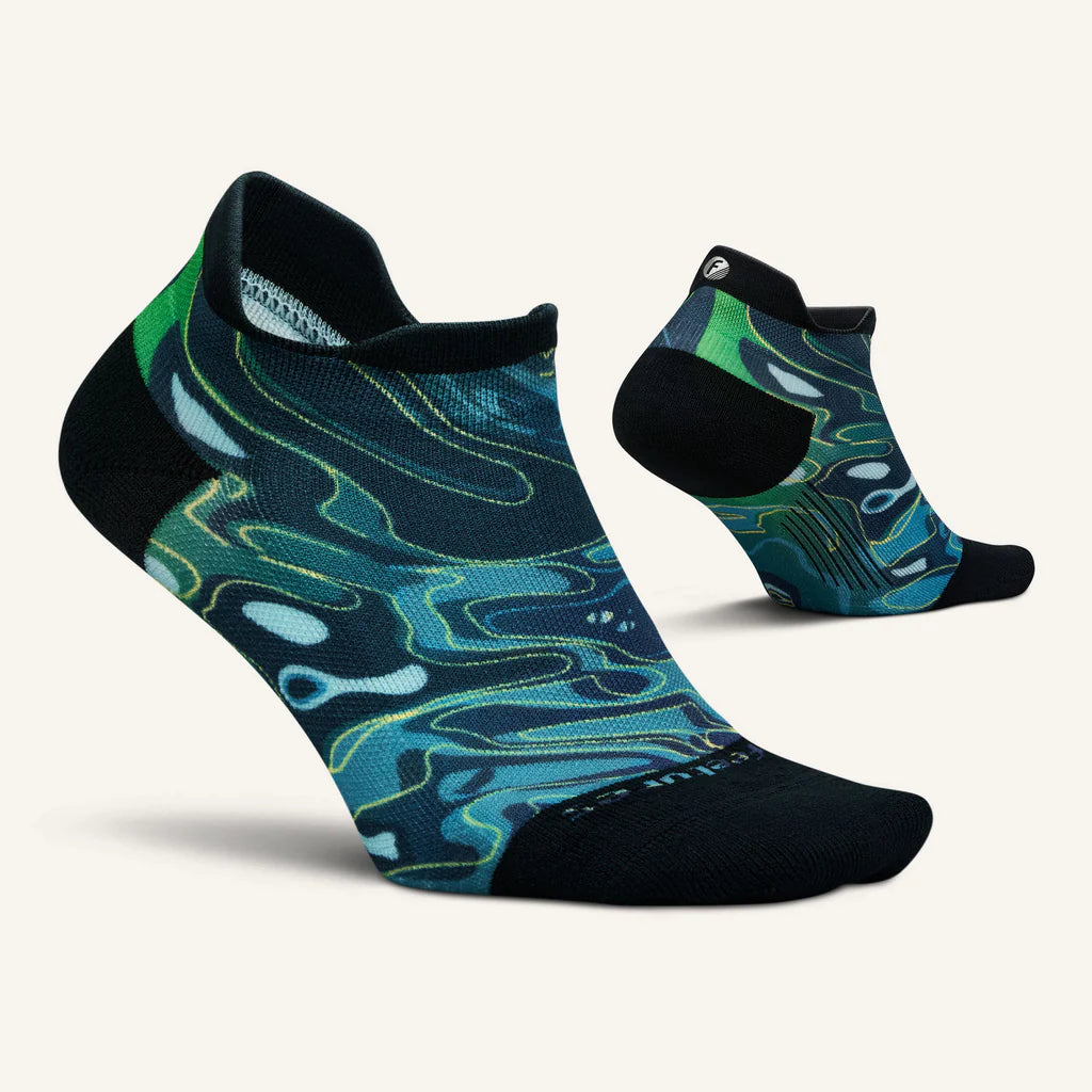 Feetures Elite | Light Cushion | No Show Tab | Midnight Lagoon