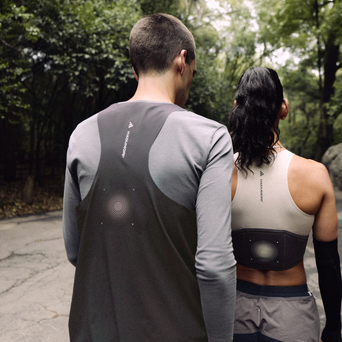 adidas H.Koumori Running Singlet | Charcoal | Mens