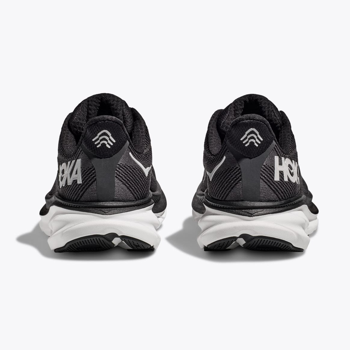 Hoka Clifton 9 | Black / White | Mens