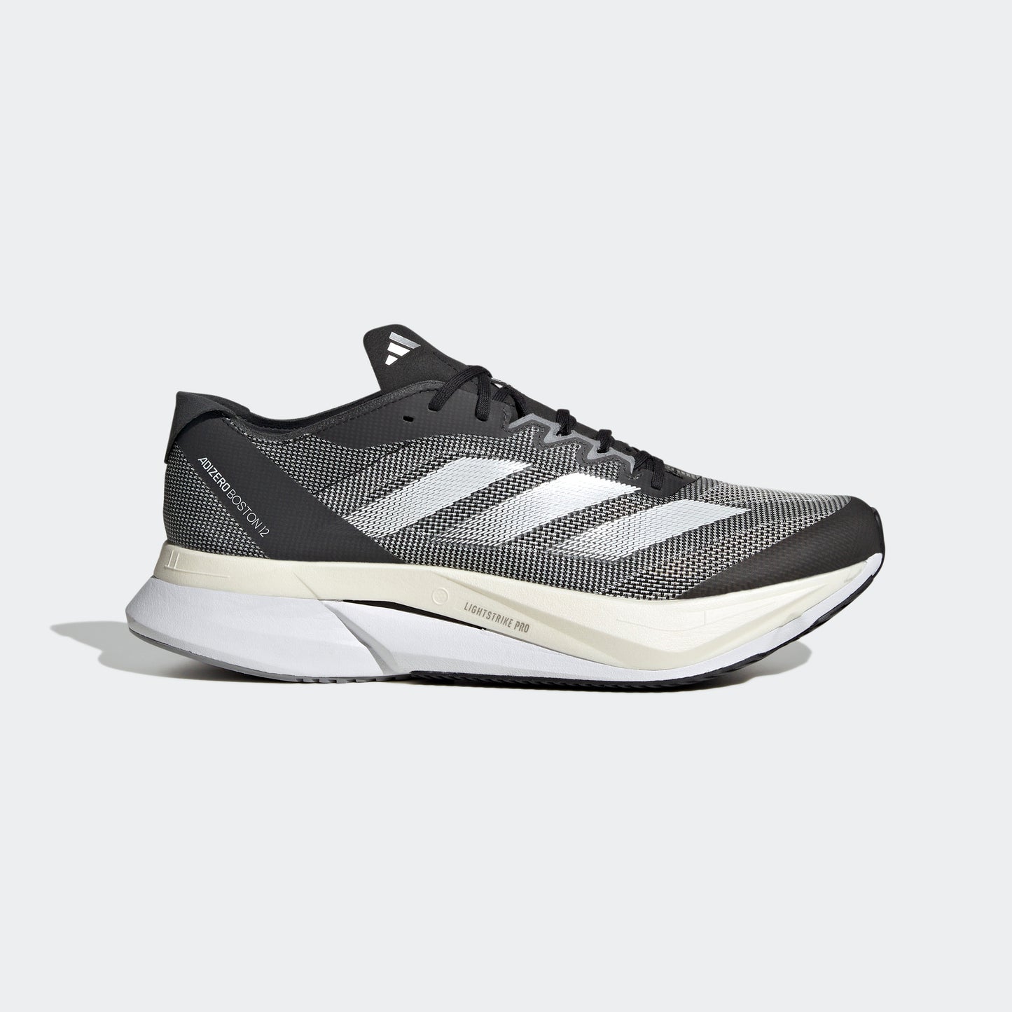 adidas Adizero Boston 12 | Core Black / Footwear White / Carbon | Mens