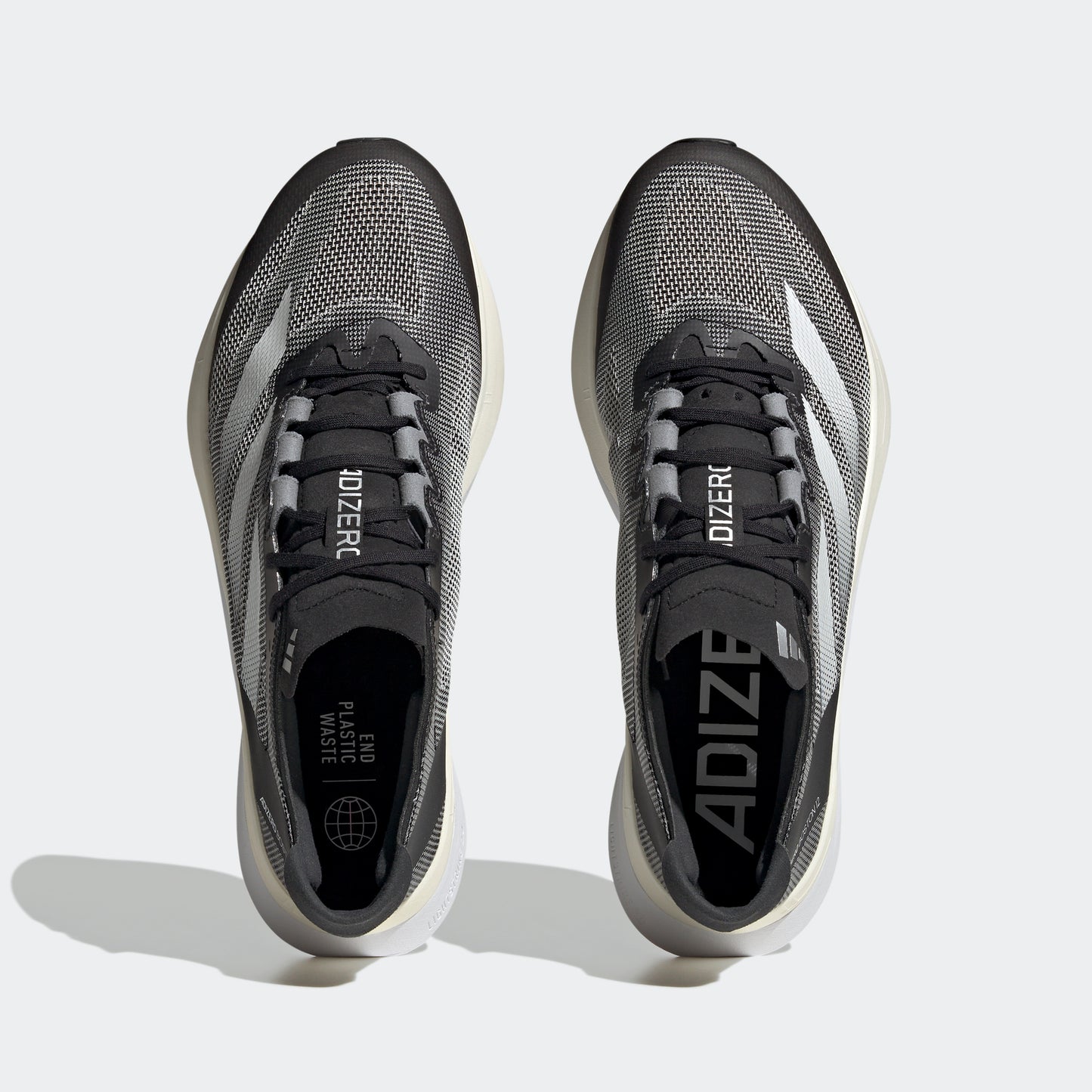 adidas Adizero Boston 12 | Core Black / Footwear White / Carbon | Mens