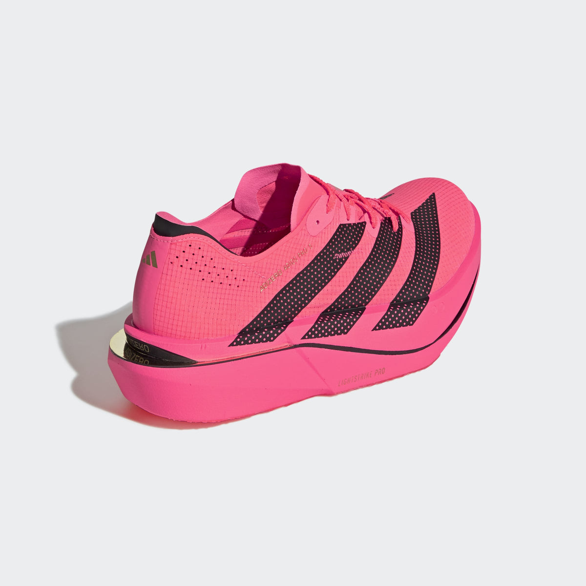 adidas Adizero Adios Pro 5 | Solar Turbo / Core Black / Lucid Red | Womens