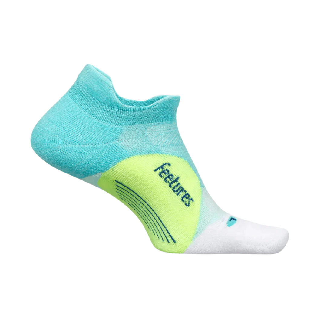 Feetures Elite | Light Cushion | No Show Tab | Aqua Surf