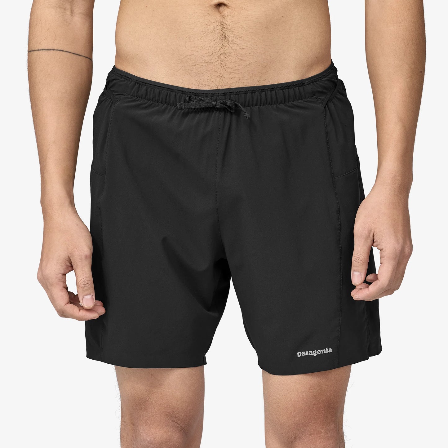 Patagonia Strider Pro 7 Inch Shorts | Black | Mens