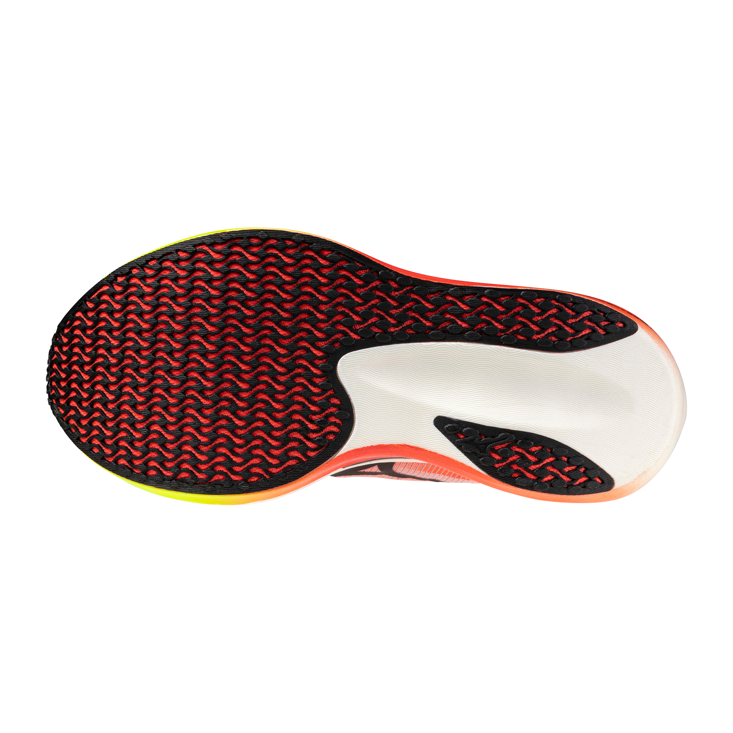 Mizuno Hyperwarp Pro | White / Black / Lava Orange | Unisex
