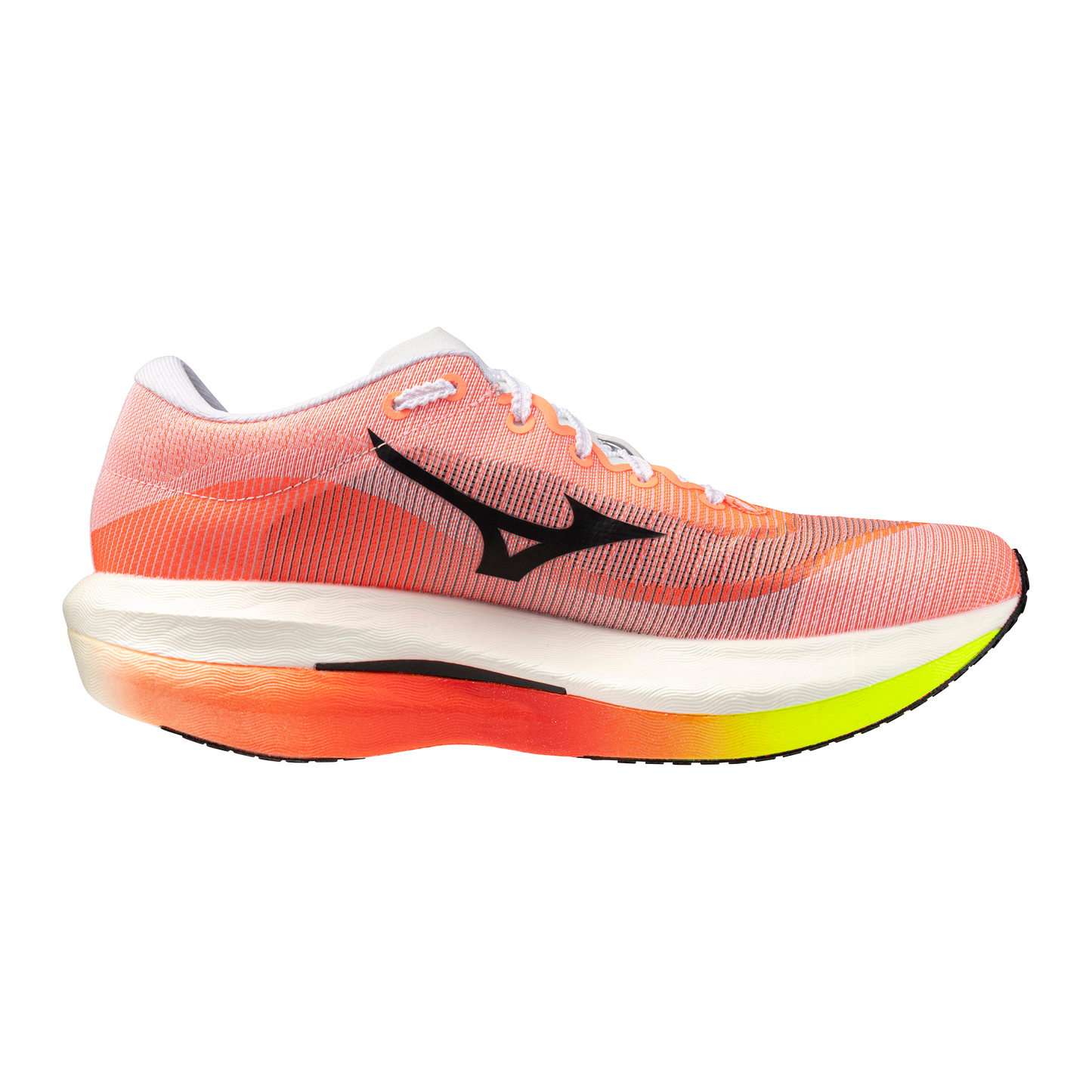 Mizuno Hyperwarp Pro | White / Black / Lava Orange | Unisex