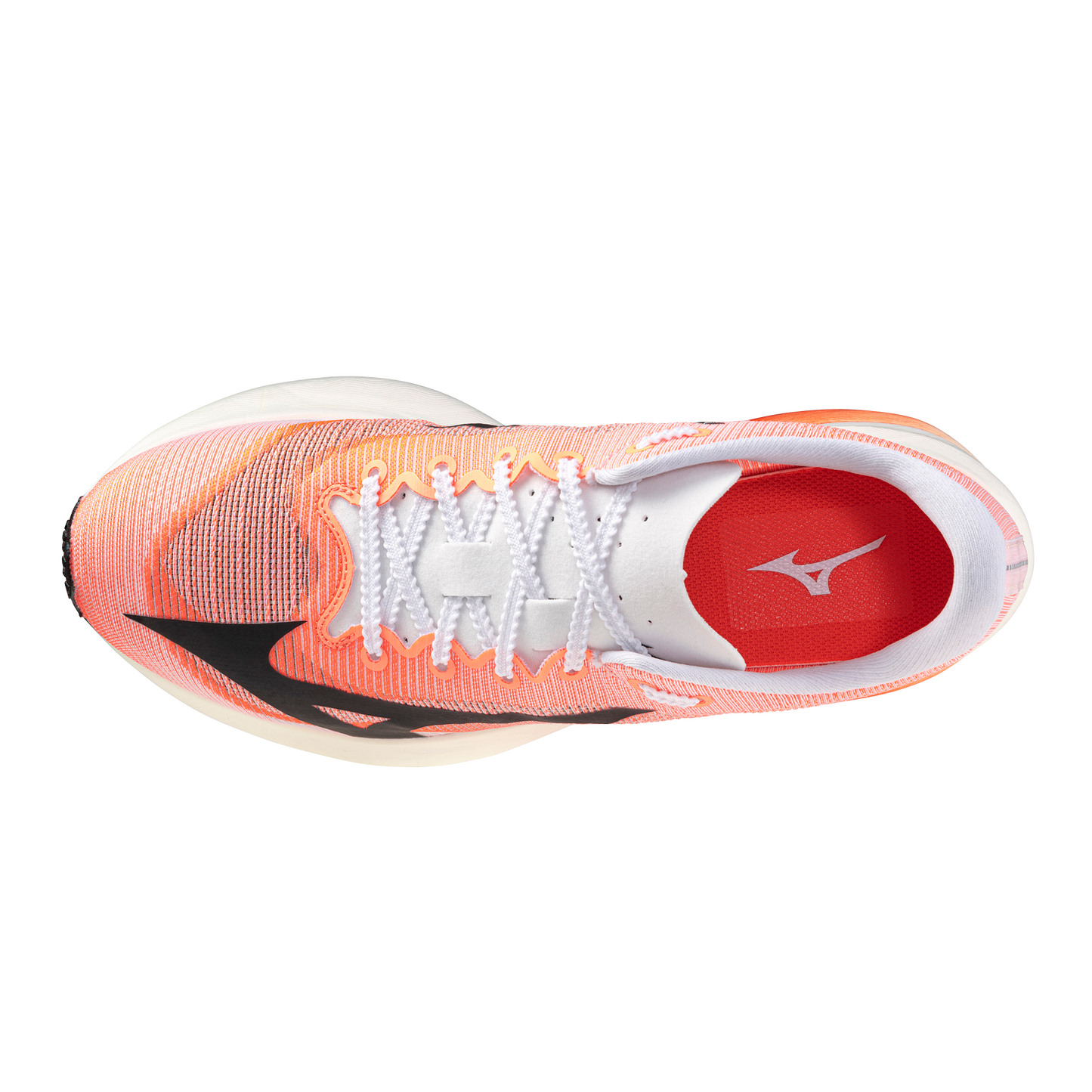 Mizuno Hyperwarp Pro | White / Black / Lava Orange | Unisex