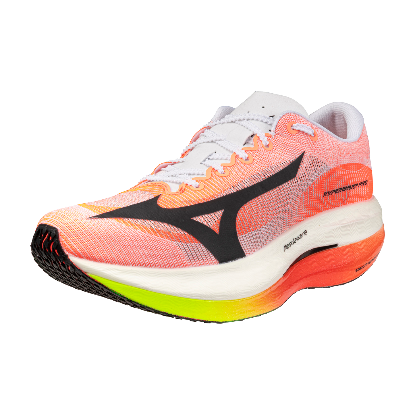 Mizuno Hyperwarp Pro | White / Black / Lava Orange | Unisex