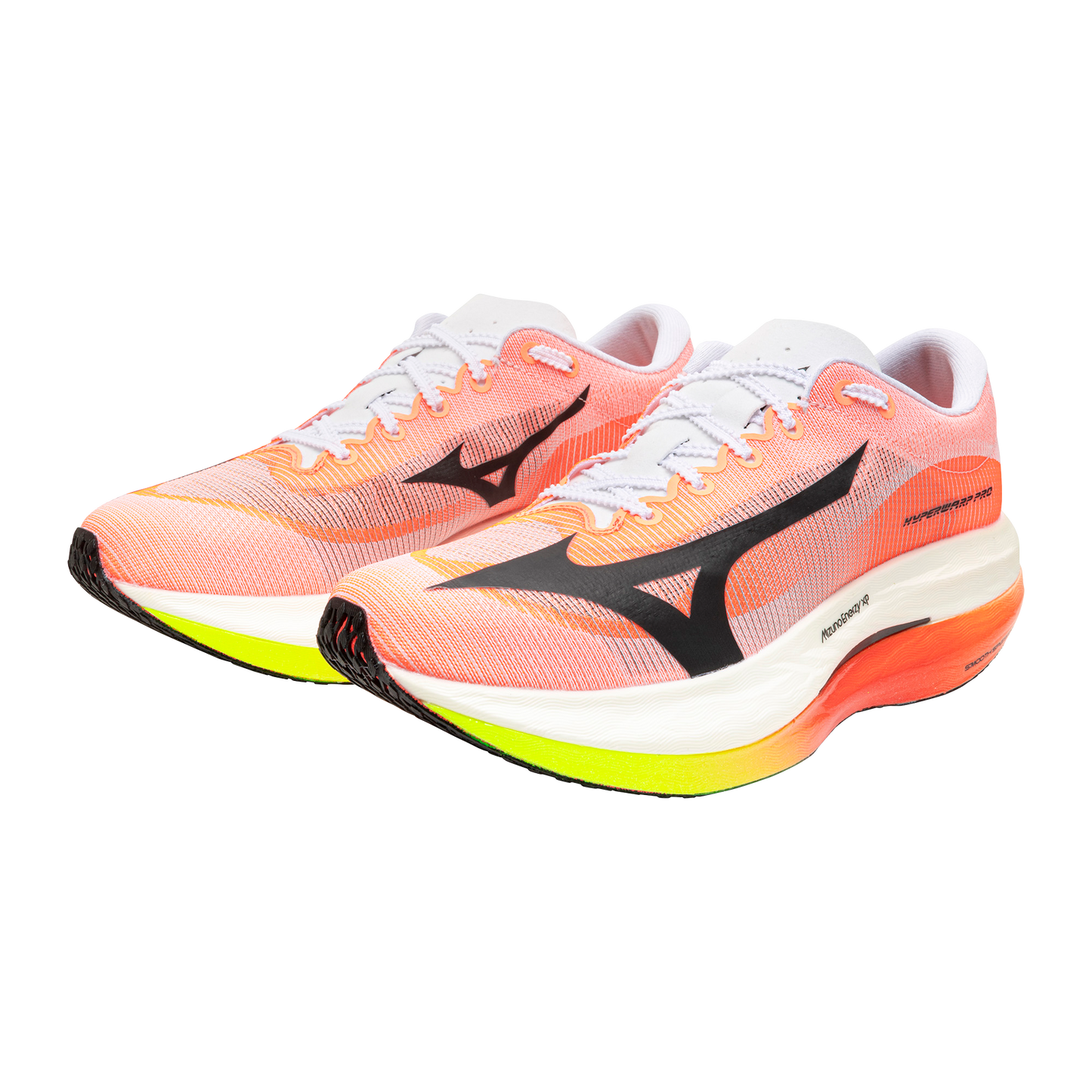 Mizuno Hyperwarp Pro | White / Black / Lava Orange | Unisex