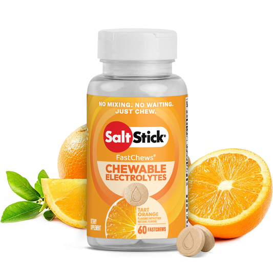 SaltStick FastChews | Tart Orange | Bottle of 60