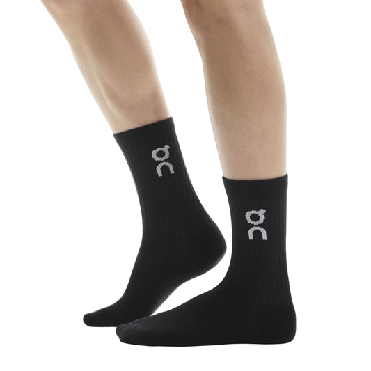 On Logo Sock High 3 Pack | Black