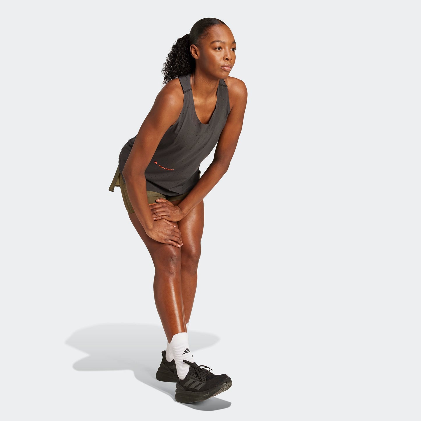 adidas Adi365 H.Koumori Running Singlet | Black | Womens