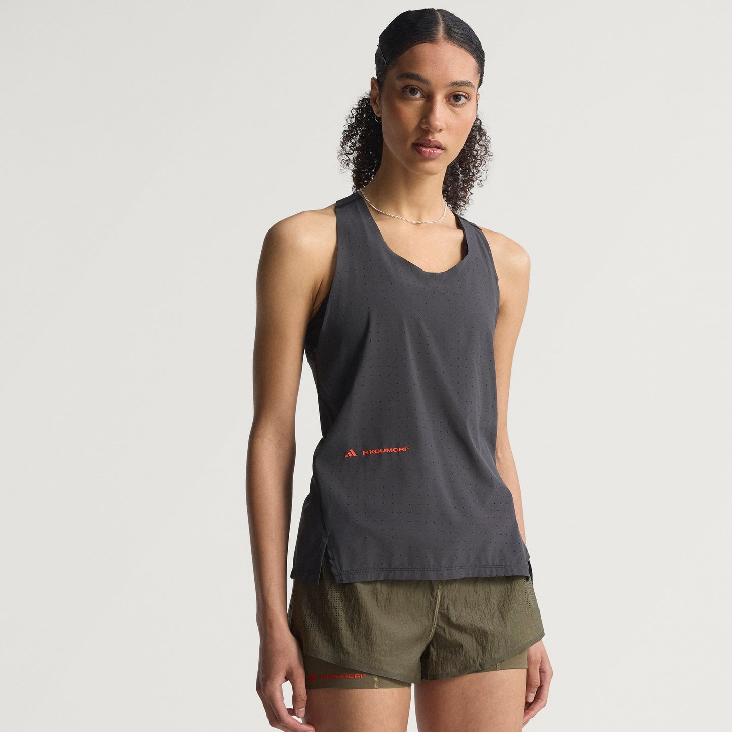 adidas Adi365 H.Koumori Running Singlet | Black | Womens