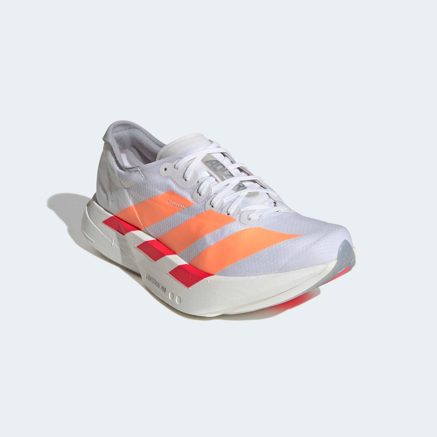 adidas Adizero Adios Pro 4 | Cloud White / Beam Orange / Lucid Red | Womens