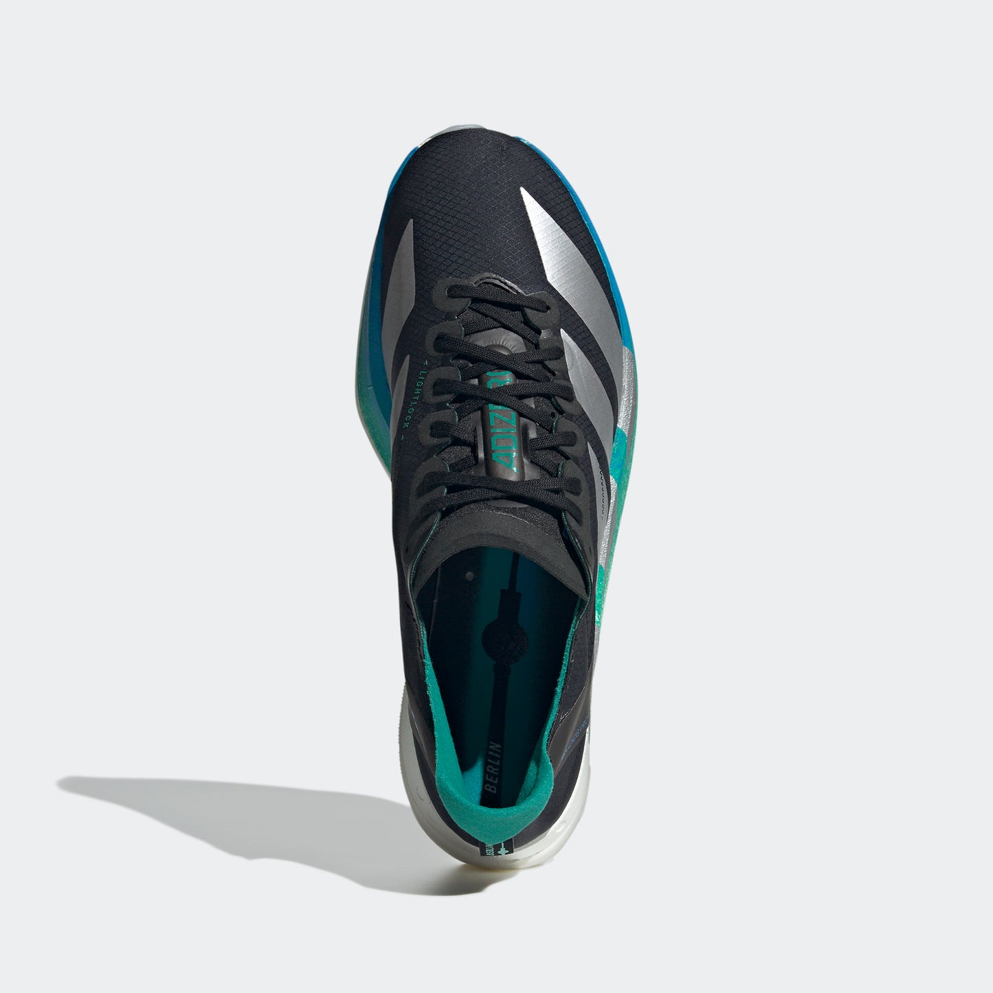 adidas Adizero Adios Pro 4 | Core Black / Matte Silver / Glory Green | Mens