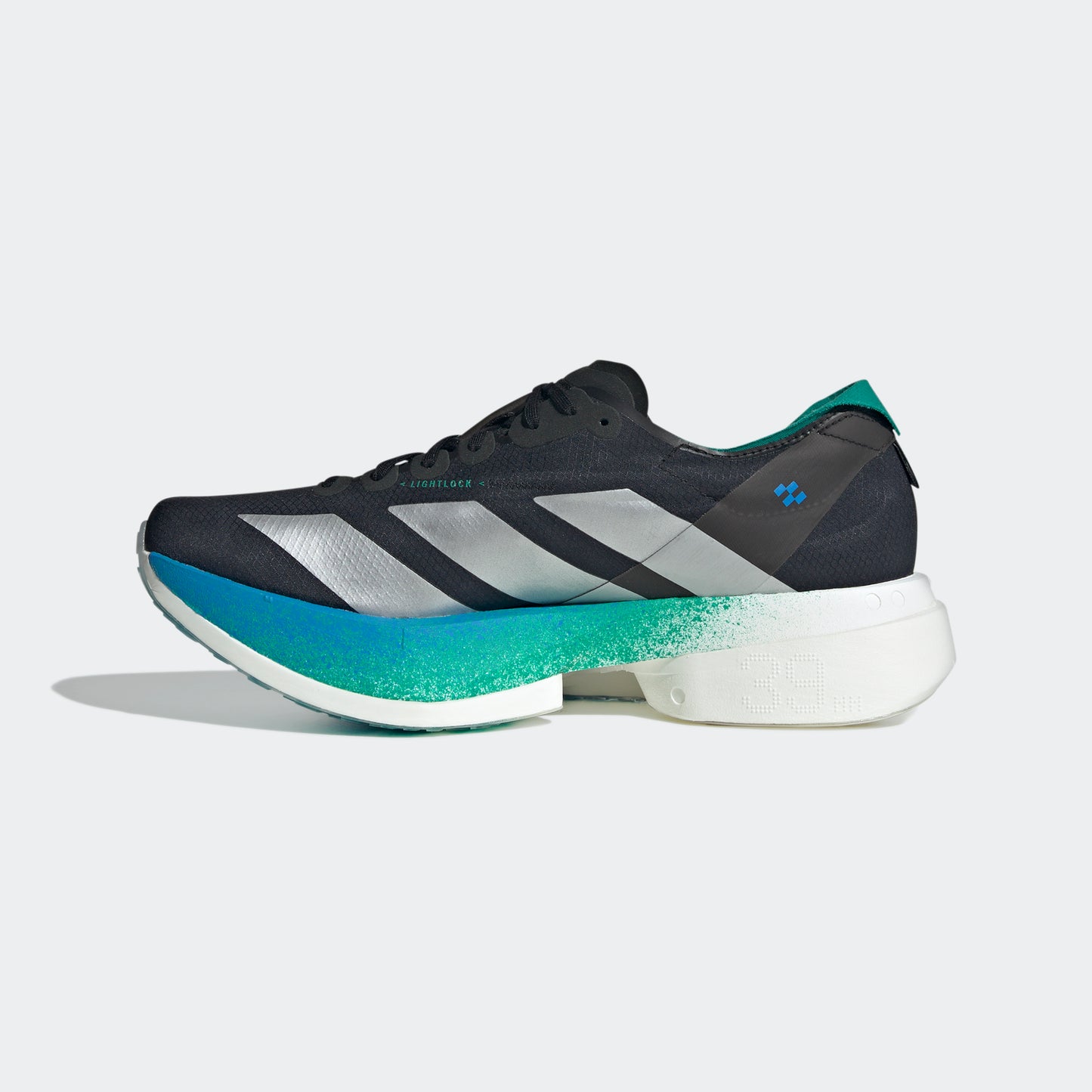 adidas Adizero Adios Pro 4 | Core Black / Matte Silver / Glory Green | Mens