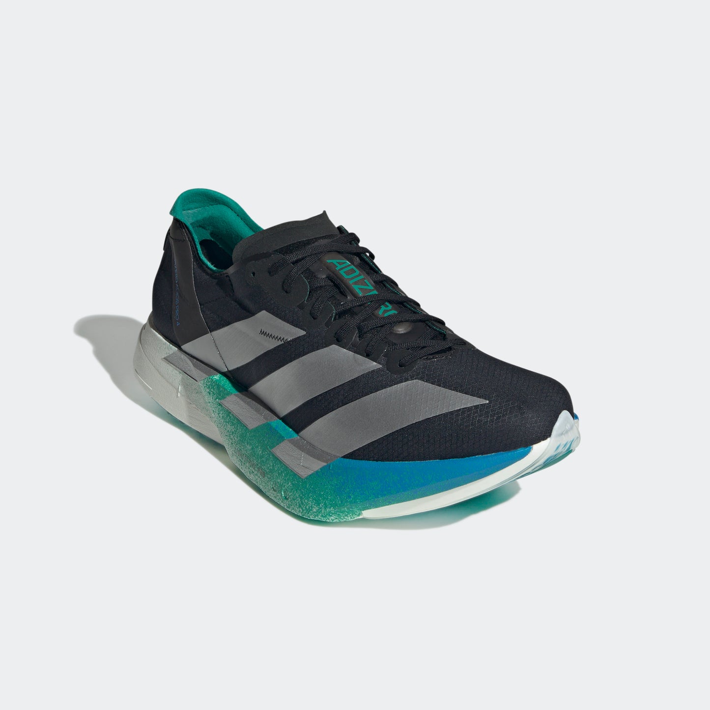 adidas Adizero Adios Pro 4 | Core Black / Matte Silver / Glory Green | Mens
