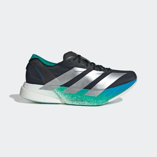 adidas Adizero Adios Pro 4 | Core Black / Matte Silver / Glory Green | Mens