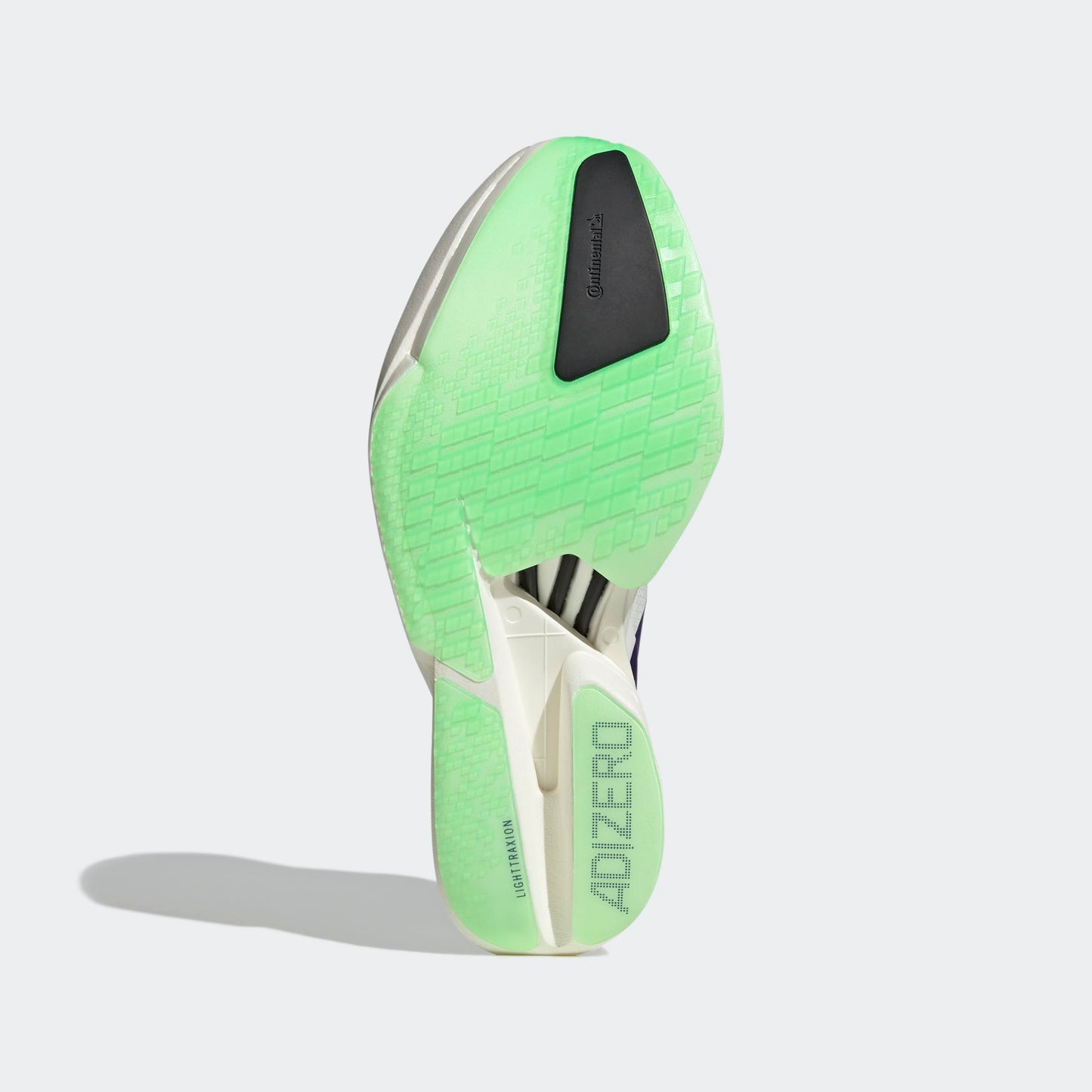 adidas Adizero Adios Pro 4 | Core White / Collegiate Purple / Lime Burst | Mens