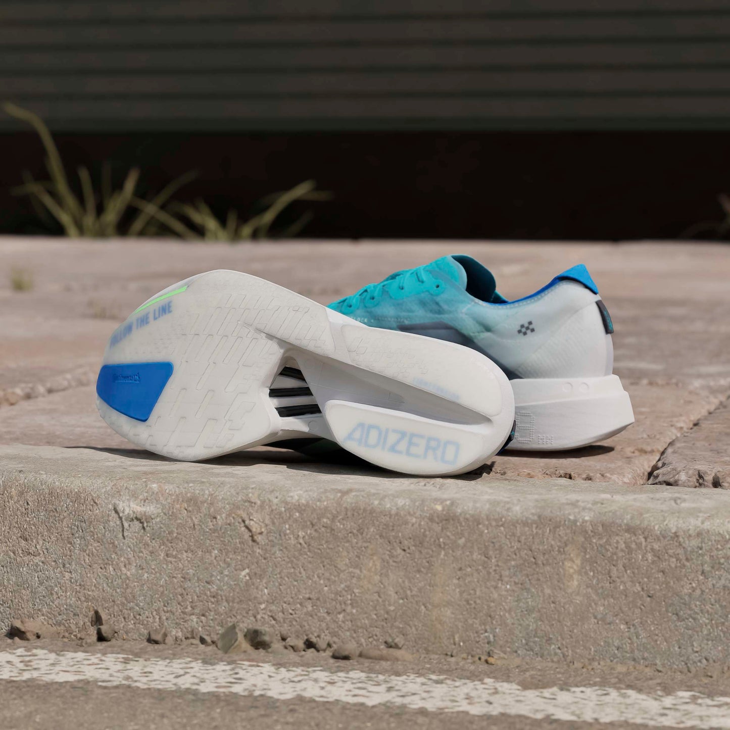 adidas Adizero Adios Pro 4 | Hi-Res Aqua / Iron Metallic / Grey One | Mens