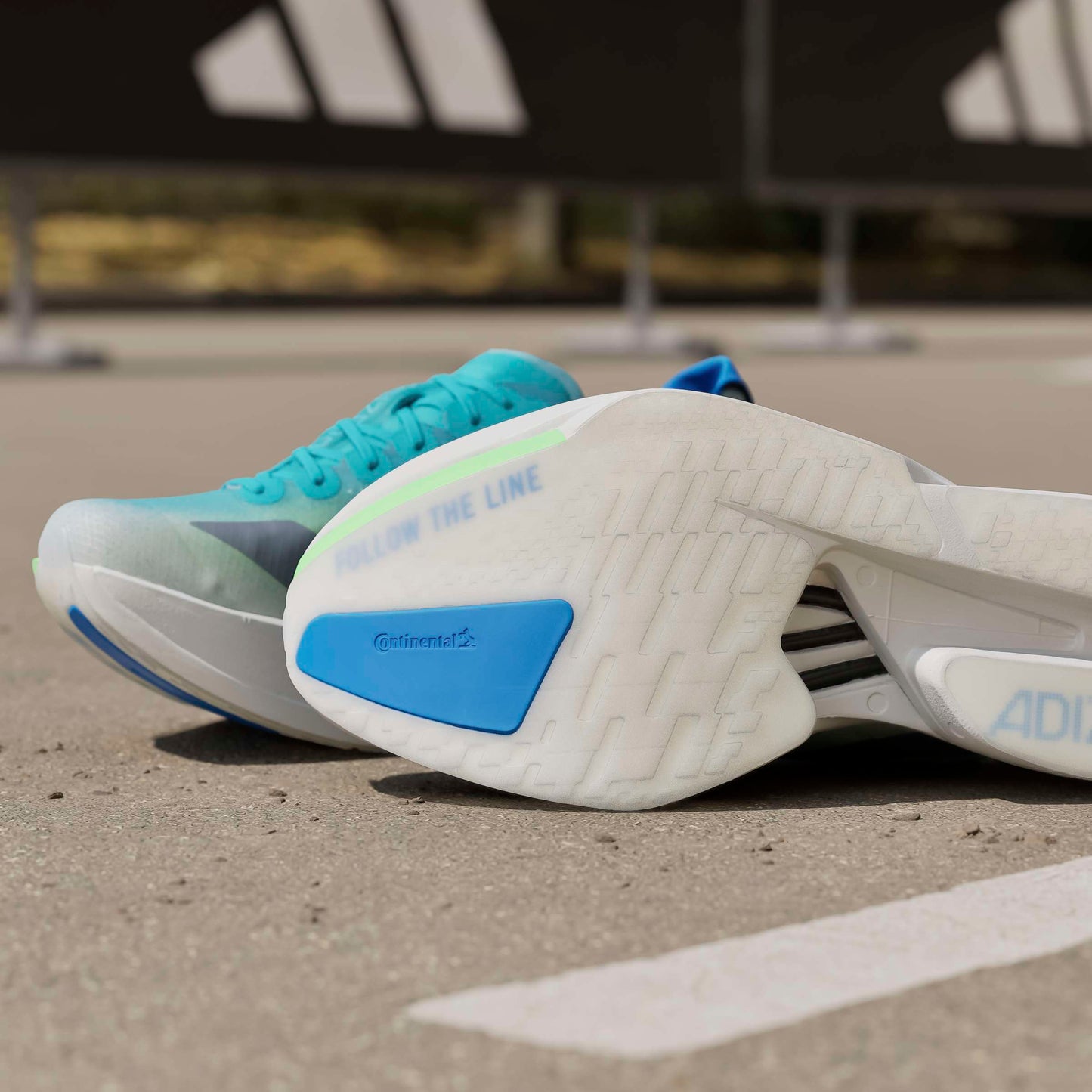 adidas Adizero Adios Pro 4 | Hi-Res Aqua / Iron Metallic / Grey One | Mens