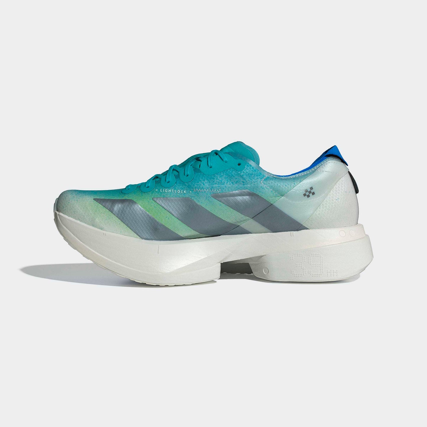 adidas Adizero Adios Pro 4 | Hi-Res Aqua / Iron Metallic / Grey One | Mens