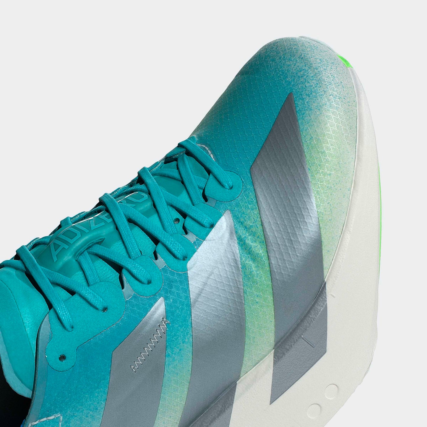 adidas Adizero Adios Pro 4 | Hi-Res Aqua / Iron Metallic / Grey One | Mens