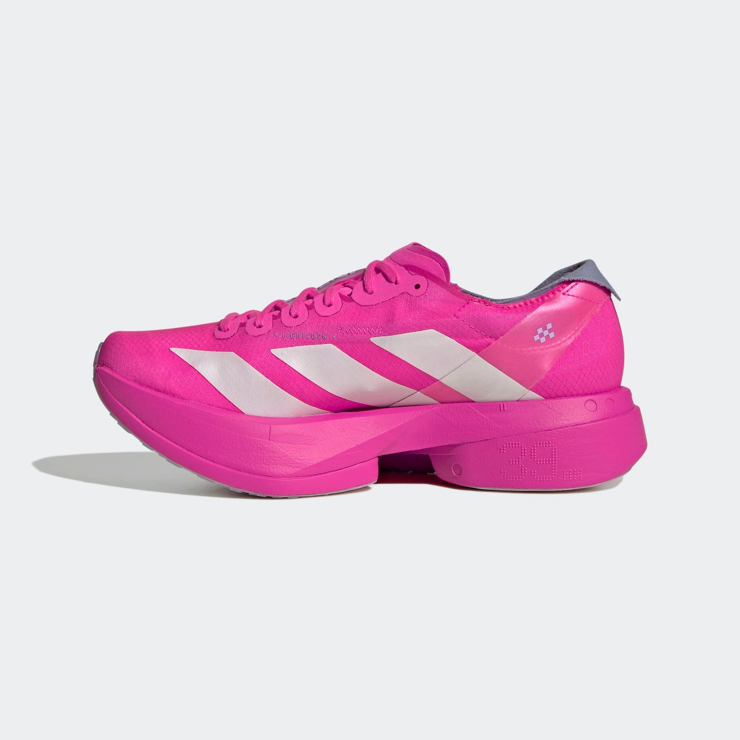 adidas Adizero Adios Pro 4 | Shock Pink / Zero Metallic / Aurora Plum | Womens