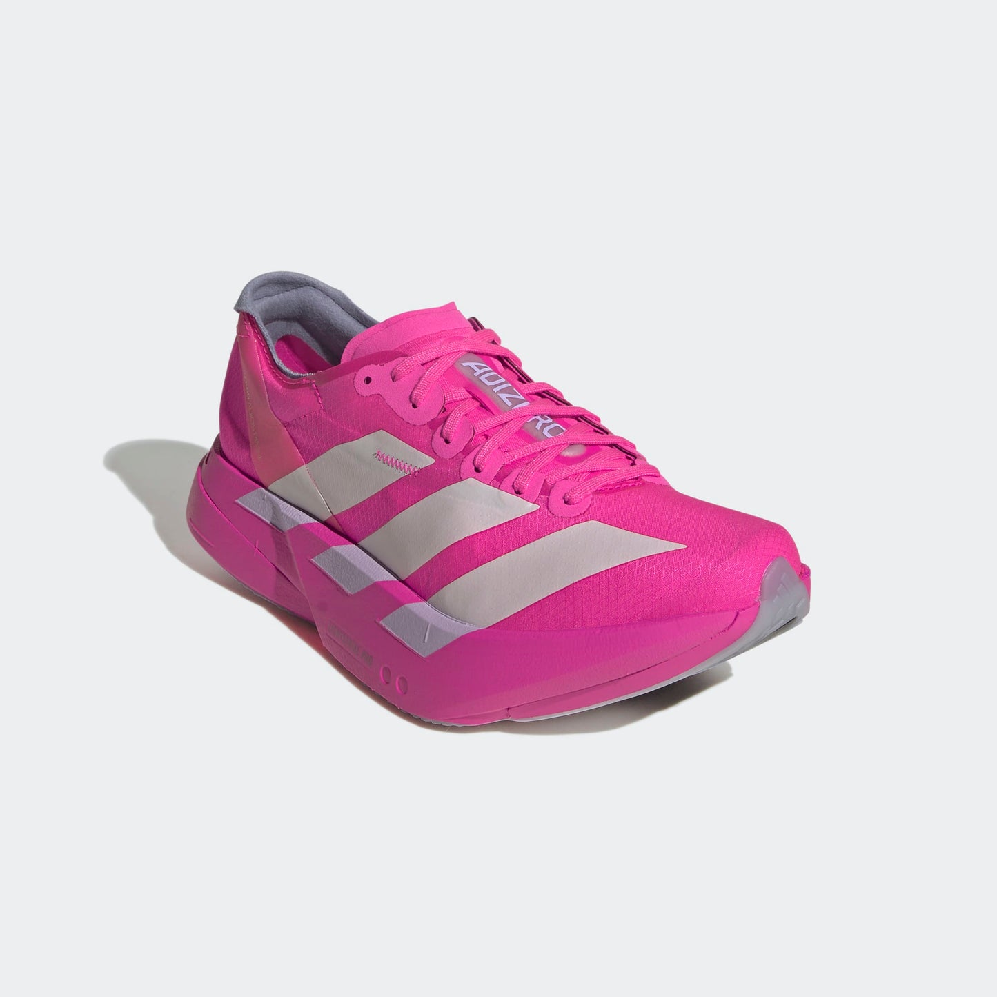 adidas Adizero Adios Pro 4 | Shock Pink / Zero Metallic / Aurora Plum | Womens