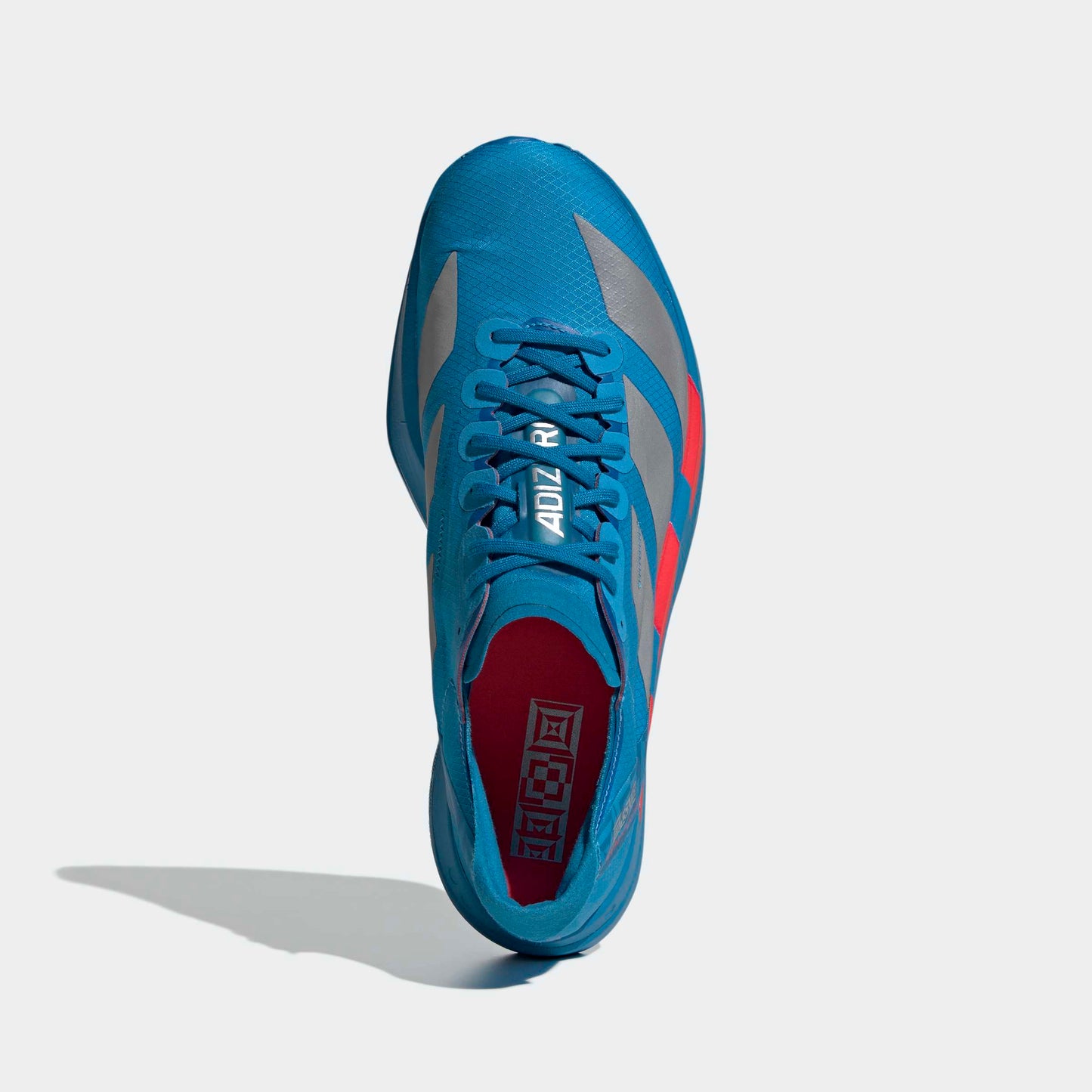 adidas Adizero Adios Pro 4 | Solar Blue / Silver Metallic / Lucid Red | Mens