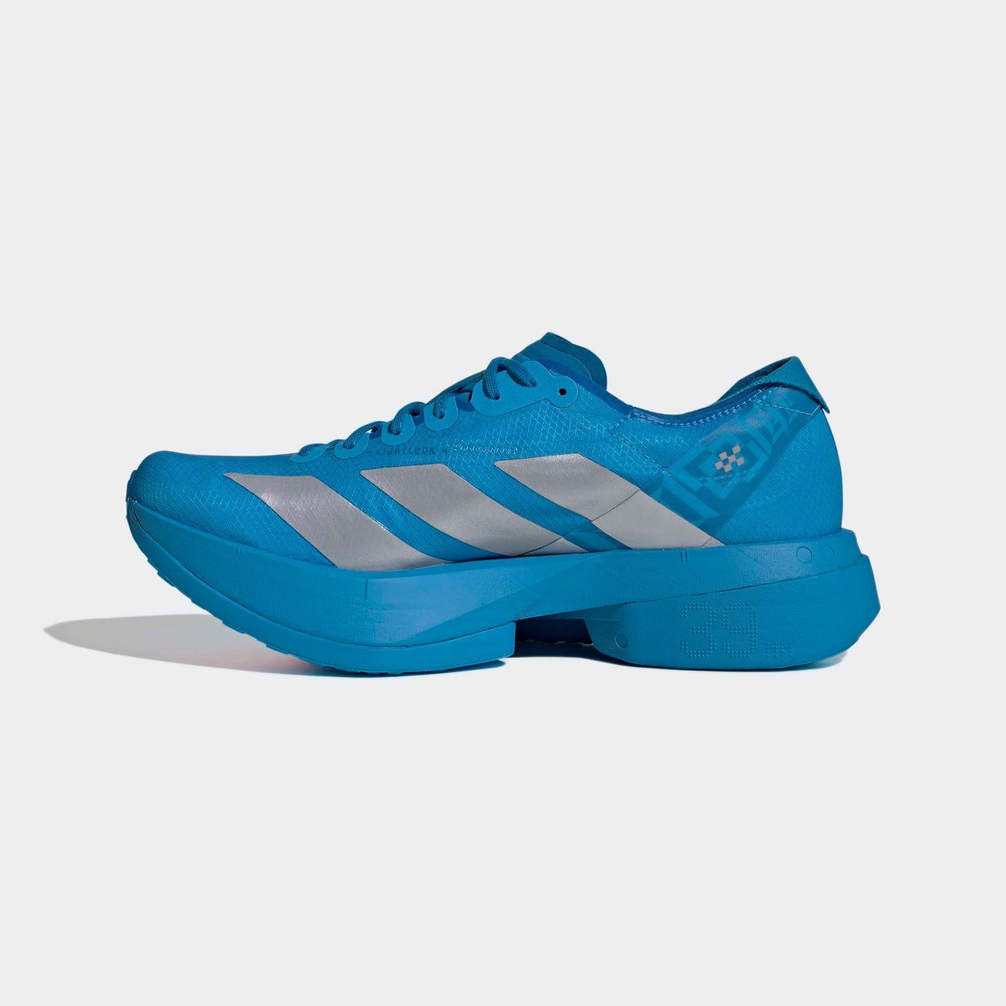adidas Adizero Adios Pro 4 | Solar Blue / Silver Metallic / Lucid Red | Mens