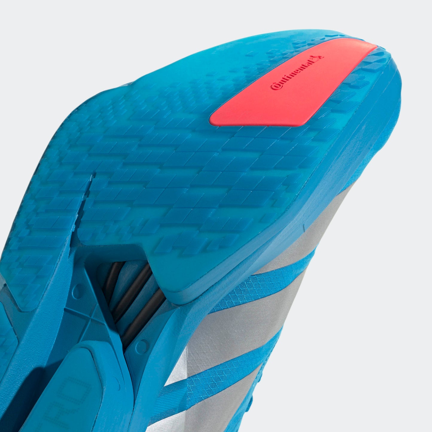 adidas Adizero Adios Pro 4 | Solar Blue / Silver Metallic / Lucid Red | Mens