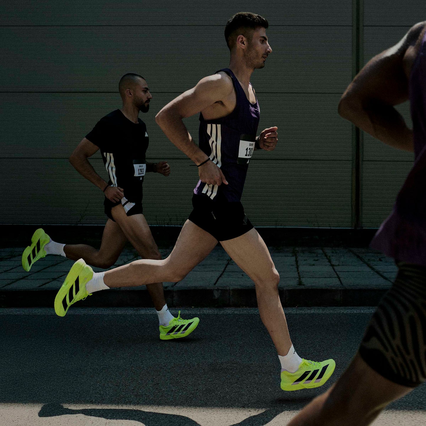 adidas Adizero Adios Pro 4 | Solar Yellow / Aurora Plum / Powder Plum | Mens