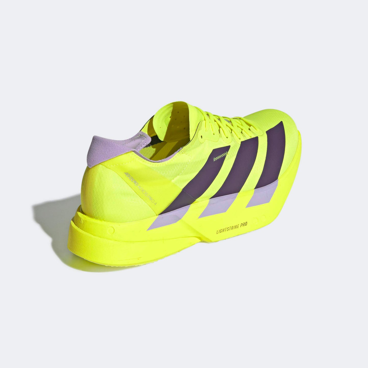 adidas Adizero Adios Pro 4 | Solar Yellow / Aurora Plum / Powder Plum | Mens