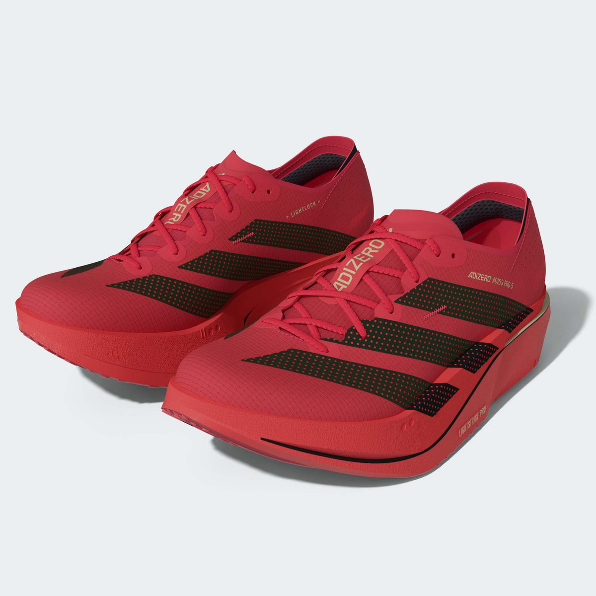 adidas Adizero Adios Pro 5 | Solar Turbo / Core Black / Lucid Red | Mens