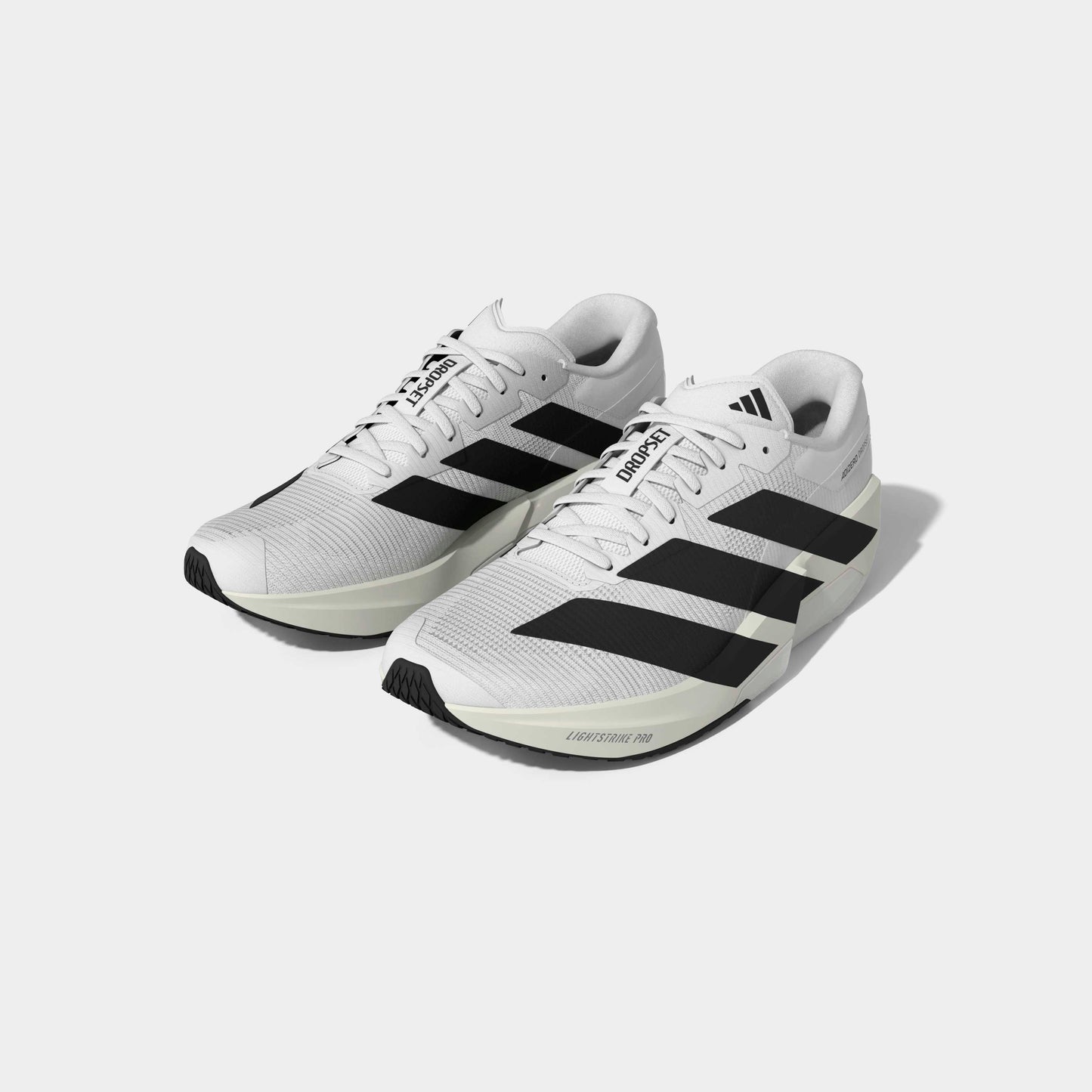 adidas Adizero Dropset Pro | Cloud White / Core Black / Cloud White | Mens