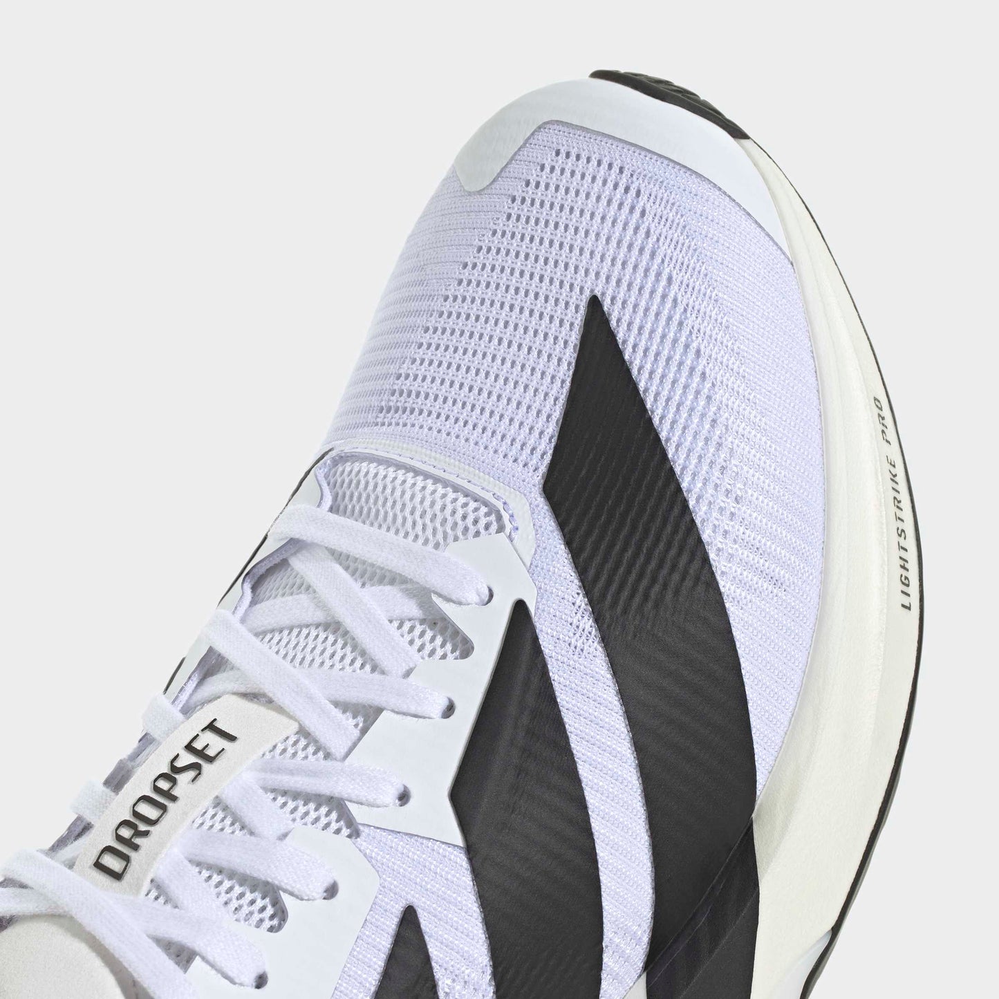 adidas Adizero Dropset Pro | Cloud White / Core Black / Cloud White | Mens