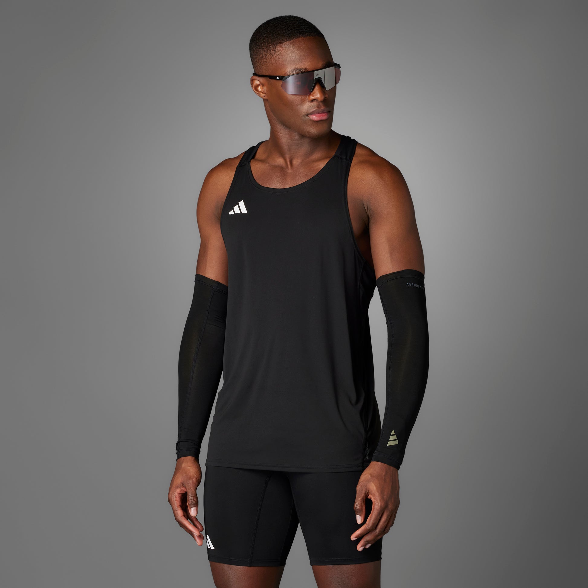 adidas running gear mens Adidas Adizero Essentials Singlet