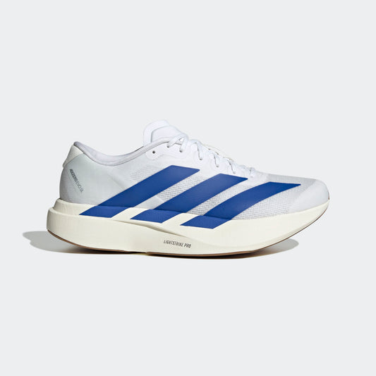 adidas Adizero Evo SL | Footwear White / Team Royal Blue / Pure Ruby | Mens