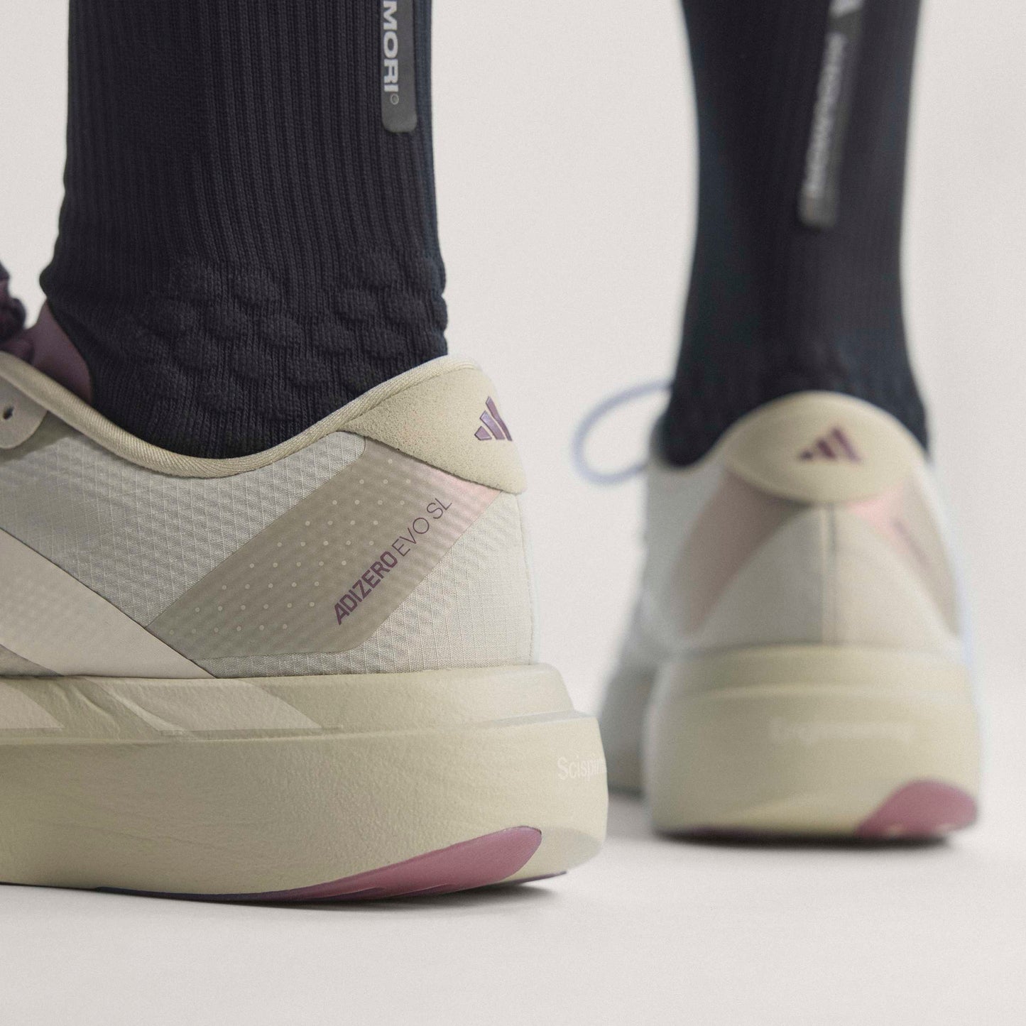 adidas Hermanos Koumori Socks | Black / Reflective Silver