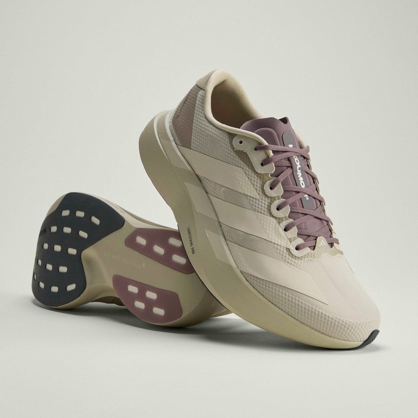 adidas Adizero Evo SL H.Koumori | Putty Grey / Alumina / Shadow Fig | Mens