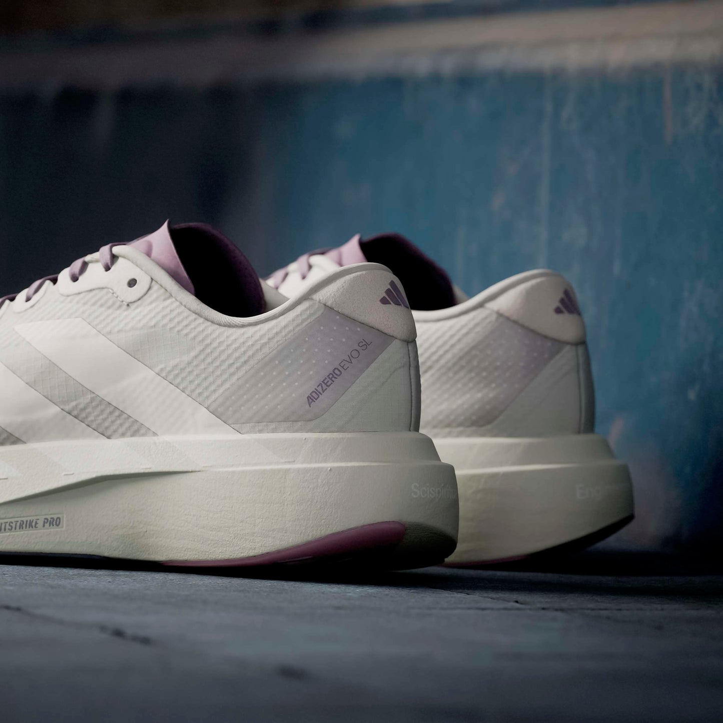 adidas Adizero Evo SL H.Koumori | Putty Grey / Alumina / Shadow Fig | Womens