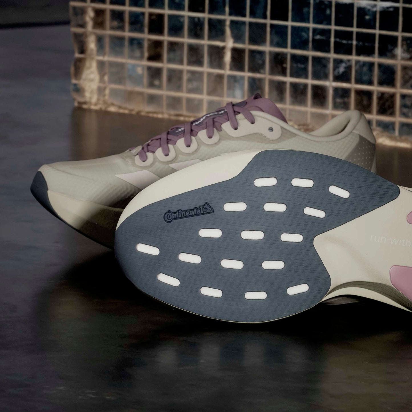 adidas Adizero Evo SL H.Koumori | Putty Grey / Alumina / Shadow Fig | Womens