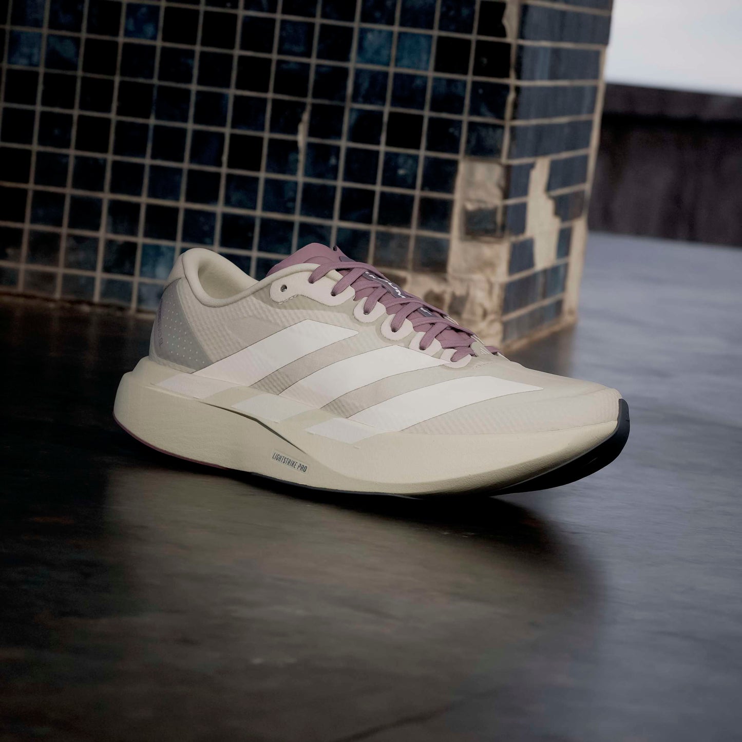 adidas Adizero Evo SL H.Koumori | Putty Grey / Alumina / Shadow Fig | Womens