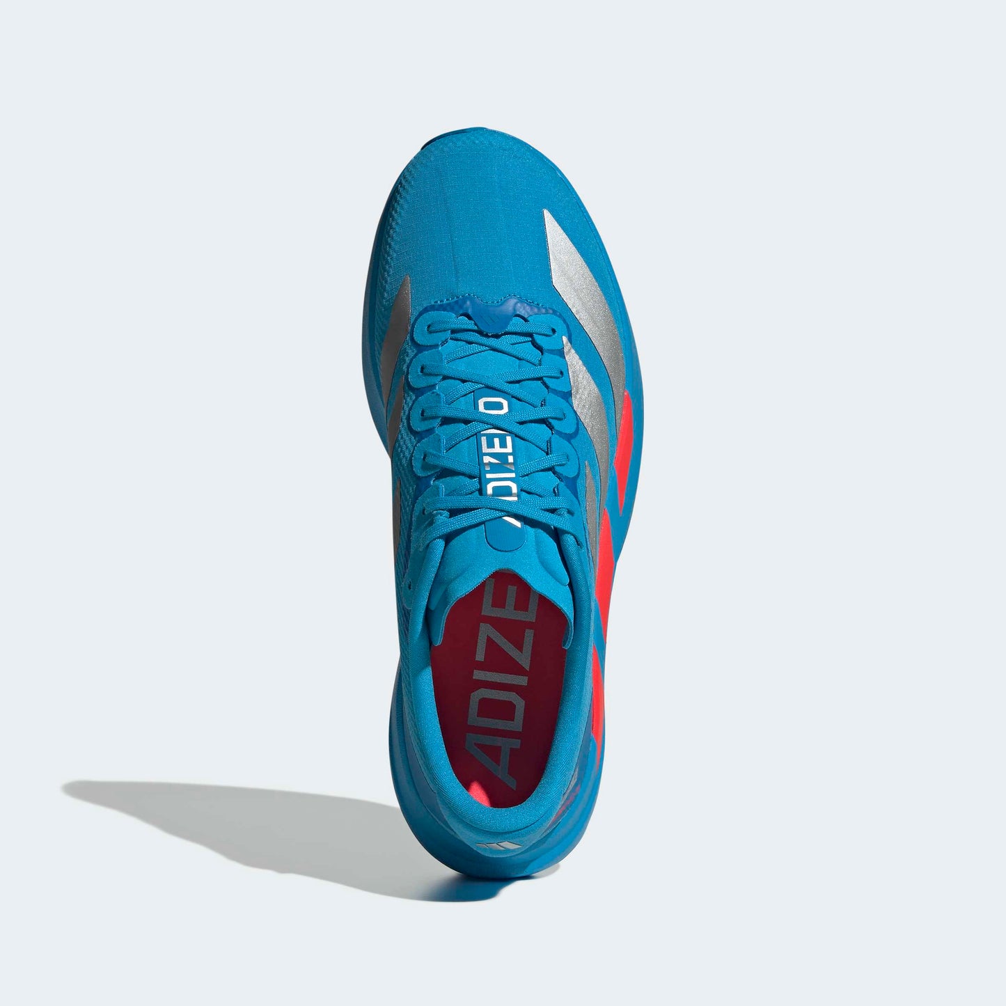 adidas Adizero Evo SL | Solar Blue / Silver Metallic / Lucid Red | Mens