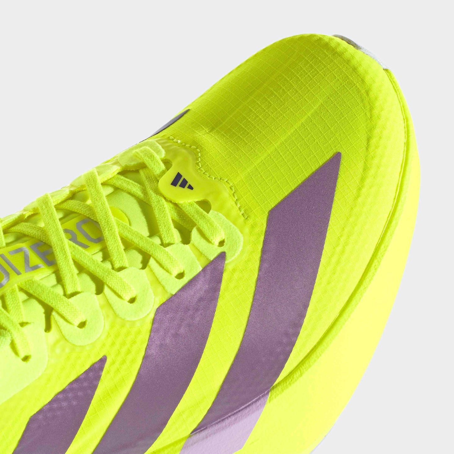 adidas Adizero Evo SL Woven | Solar Yellow / Aurora Plum / Powder Plum | Womens