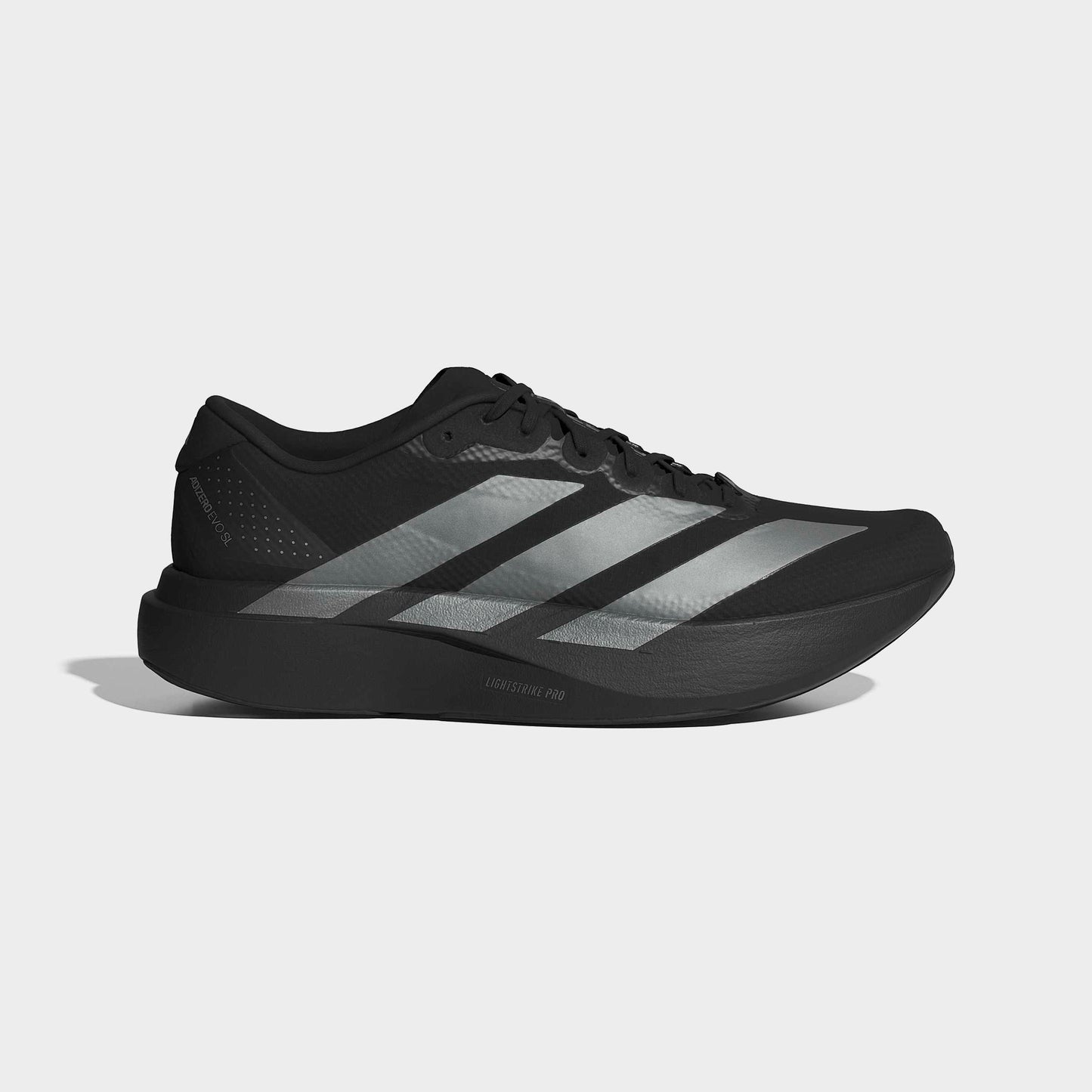 adidas Adizero Evo SL Woven | Core Black / Iron Metallic / Carbon | Mens