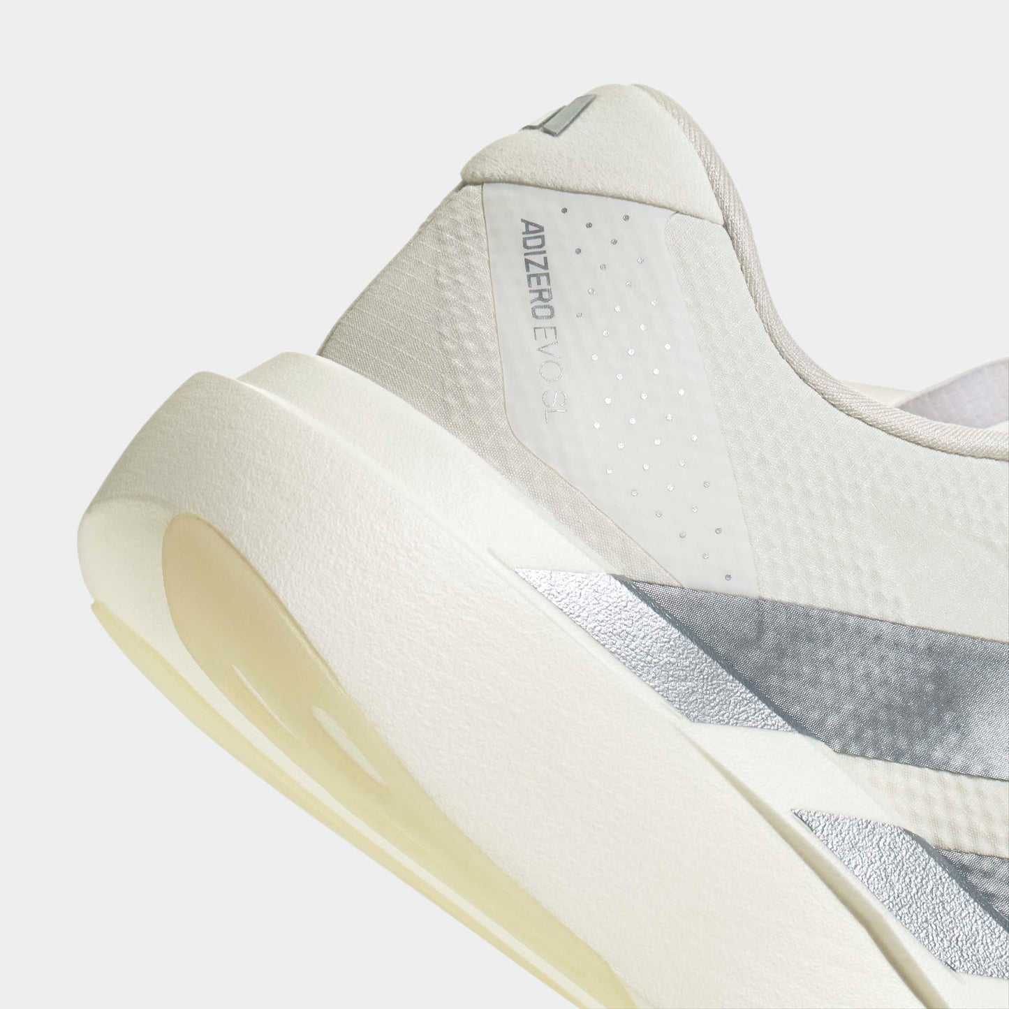 adidas Adizero Evo SL Woven | Core White / Halo Silver | Womens